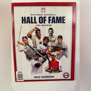 Fox National Baseball Hall of Fame Yearbook - Red and White